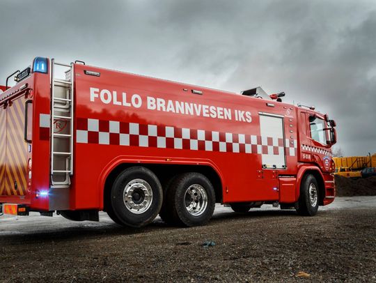 Follo Brannvesen sin brannbil